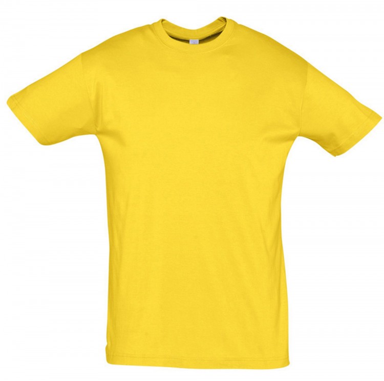 Футболка унисекс Regent 150, желтая Футболка унисекс Regent 150, желтая