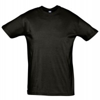 Футболка мужская REGENT, глубокий черный, 3XL, 100% хлопок, 150 г/м2