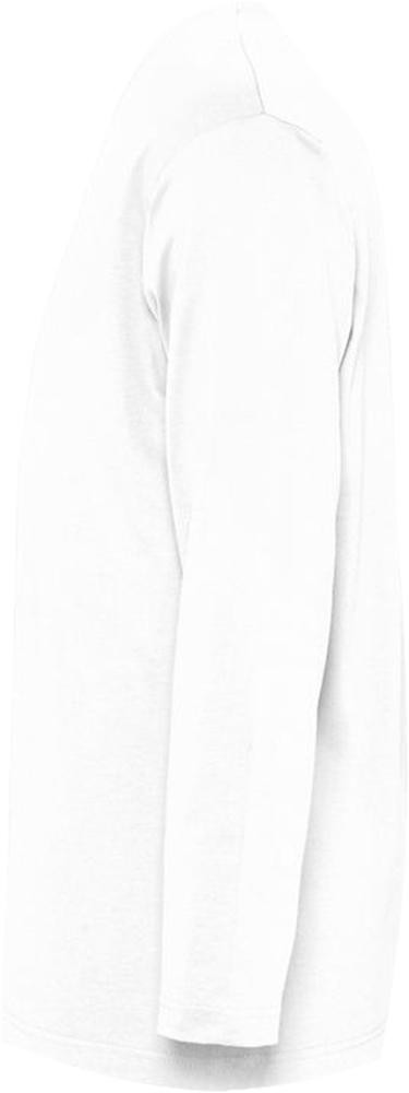 Футболка с длинным рукавом Monarch 150, белая Футболка с длинным рукавом Monarch 150, белая