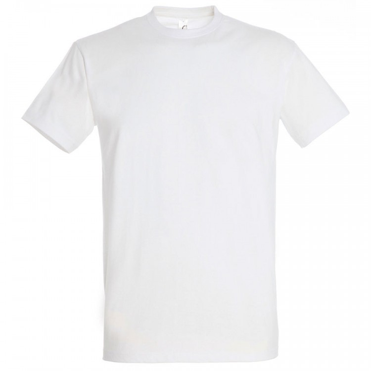 Футболка мужская IMPERIAL, белый, 3XL, 100% хлопок, 190 г/м2