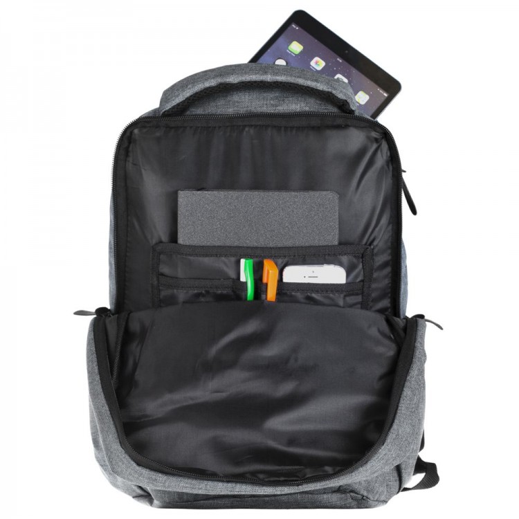 Рюкзак для ноутбука The First, серый Рюкзак для ноутбука The First, серый