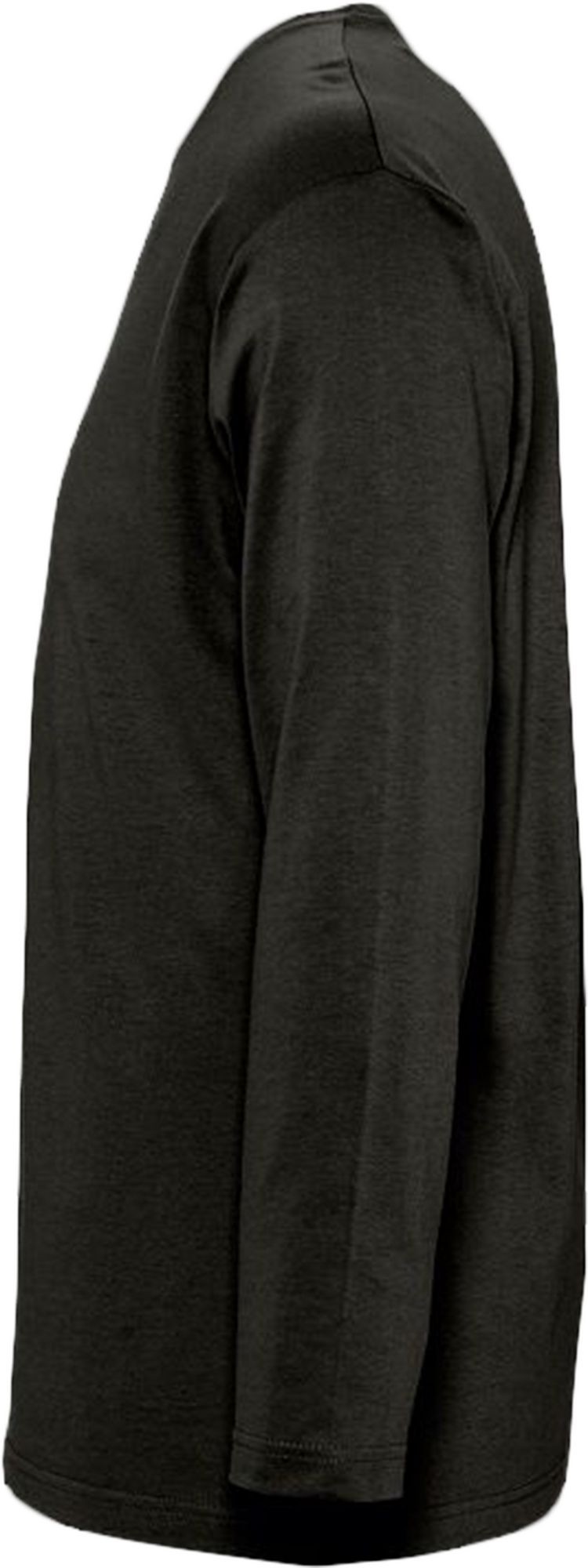 Футболка с длинным рукавом Monarch 150, черная Футболка с длинным рукавом Monarch 150, черная