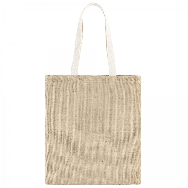 Холщовая сумка на плечо Juhu, неокрашенная Холщовая сумка на плечо Juhu, неокрашенная