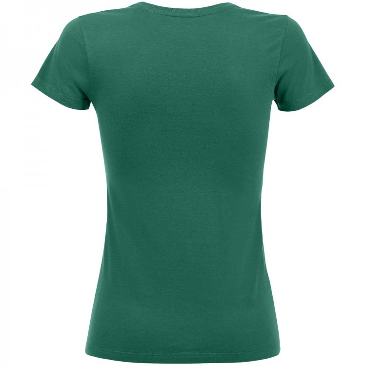 Футболка женская Metropolitan, изумрудно-зеленая Футболка женская Metropolitan, изумрудно-зеленая