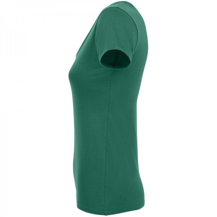 Футболка женская Metropolitan, изумрудно-зеленая Футболка женская Metropolitan, изумрудно-зеленая