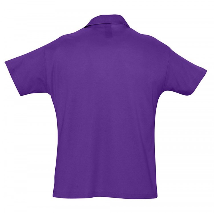Рубашка поло мужская Summer 170, темно-фиолетовая