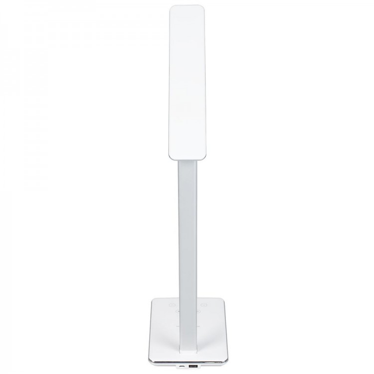 Настольная лампа с беспроводной зарядкой Power Spot, белая