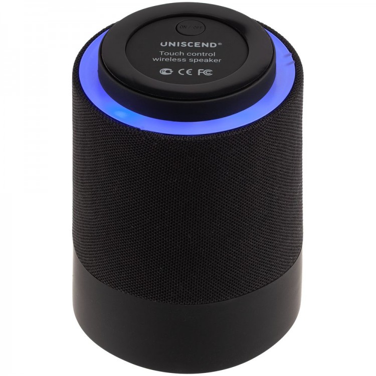 Беспроводная колонка Uniscend Tappy, черная Беспроводная колонка Uniscend Tappy, черная