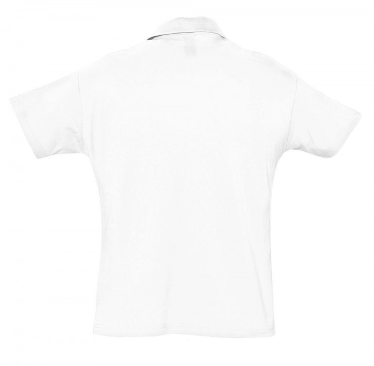 Рубашка поло мужская Summer 170, белая Рубашка поло мужская Summer 170, белая