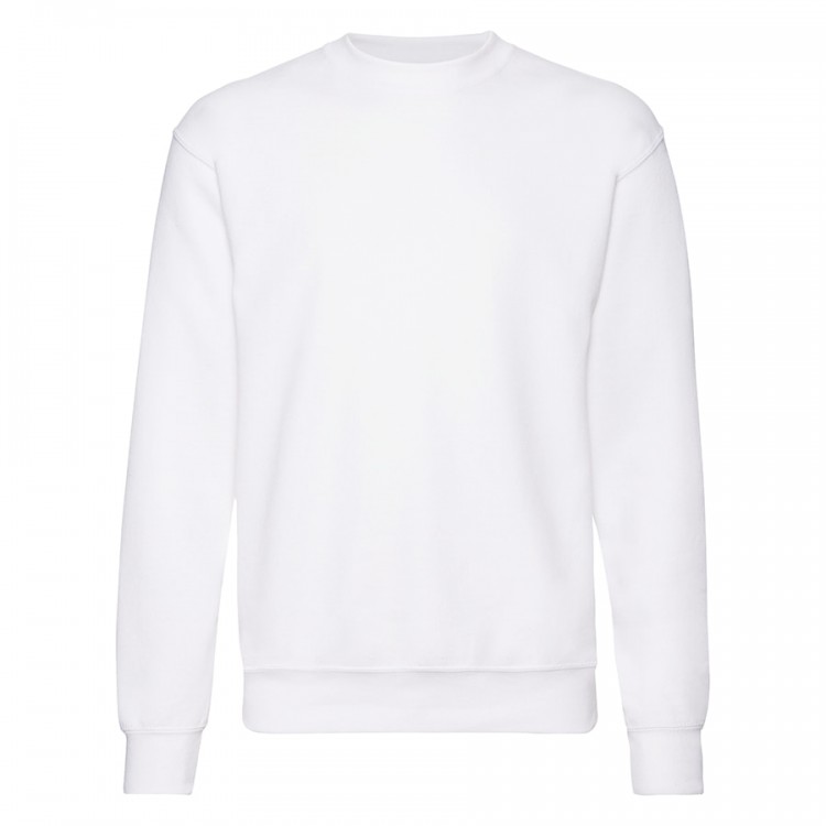 Толстовка мужская с начесом "Сlassic Set-In Sweat", белый, 3XL, 80% х/б 20% полиэстер, 260 г/м2