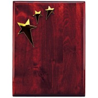 Плакетка; 22,8х30,5х2,9 см; дерево, металл; лазерная гравировка