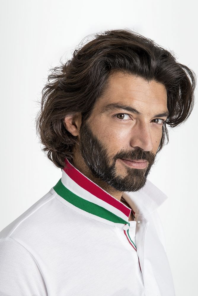 Рубашка поло мужская Patriot 200, зеленая Рубашка поло мужская Patriot 200, зеленая