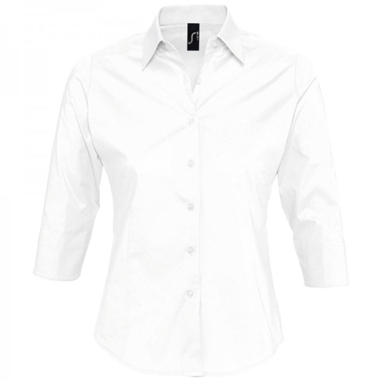 Рубашка женская с рукавом 3/4 Effect 140, белая