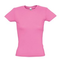 Футболка "Miss", розовый_S, 100% х/б, 150 г/м2