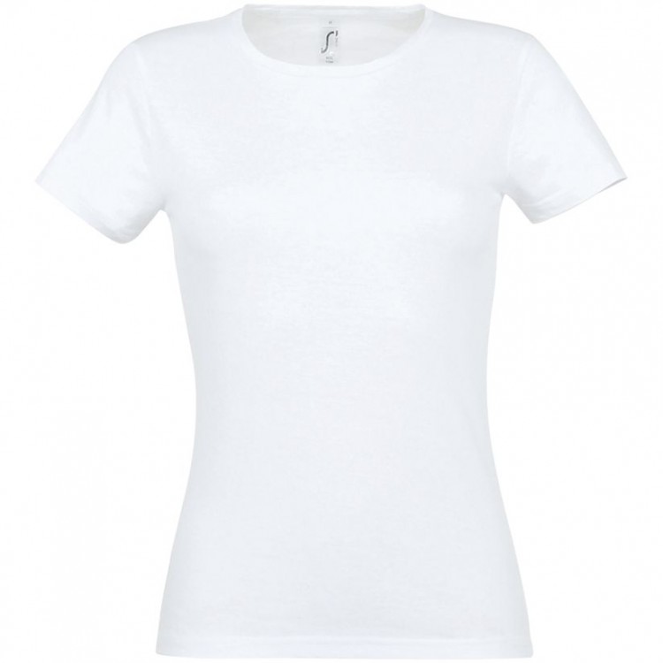 Футболка женская Miss 150, белая Футболка женская Miss 150, белая