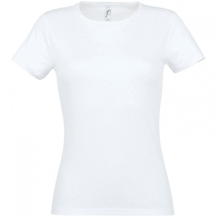 Футболка женская Miss 150, белая Футболка женская Miss 150, белая