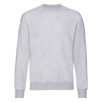 Толстовка мужская с начесом "Classic Set-In Sweat", серый_S, 80% х/б, 20% п/э, 280 г/м2