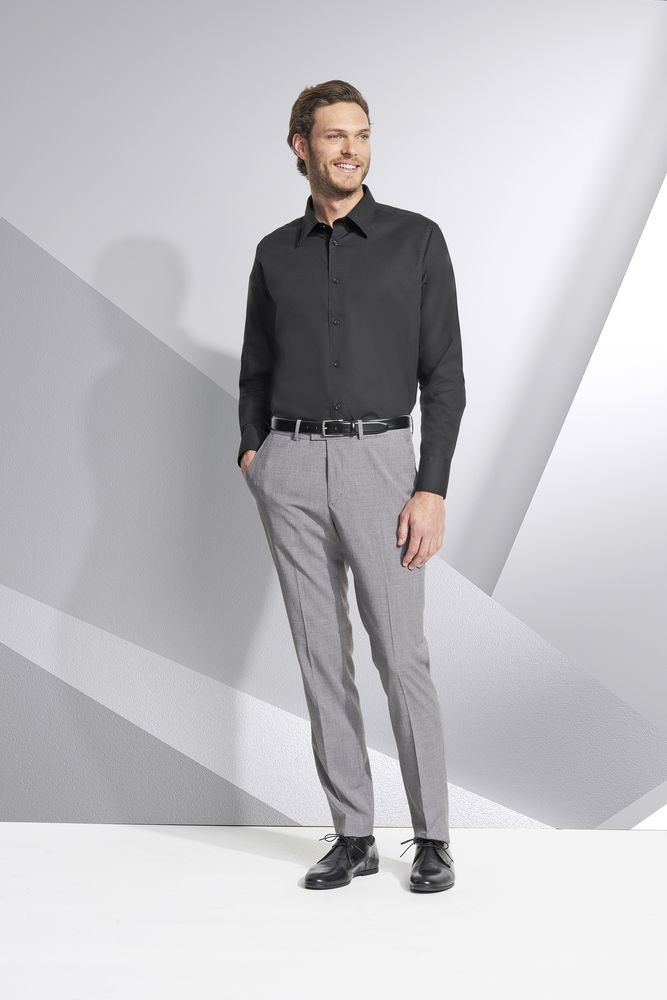 Рубашка мужская с длинным рукавом Brighton, голубая