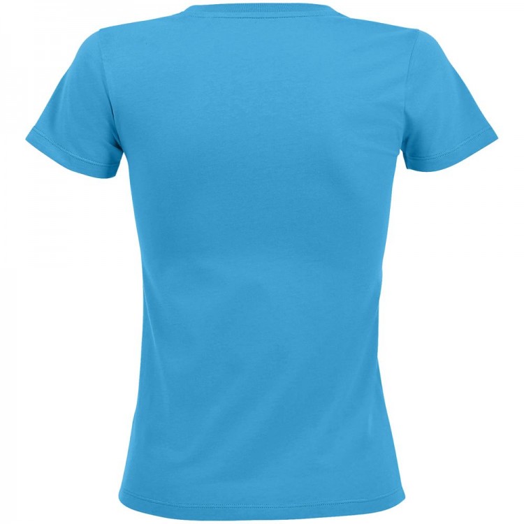 Футболка женская Regent Fit Women, ярко-бирюзовая Футболка женская Regent Fit Women, ярко-бирюзовая