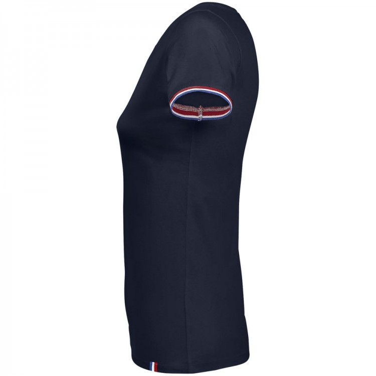 Футболка женская Rainbow Women, темно-синяя с ярко-синим Футболка женская Rainbow Women, темно-синяя с ярко-синим