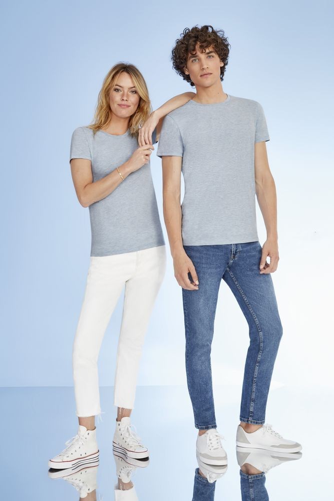 Футболка женская Regent Fit Women, синий меланж