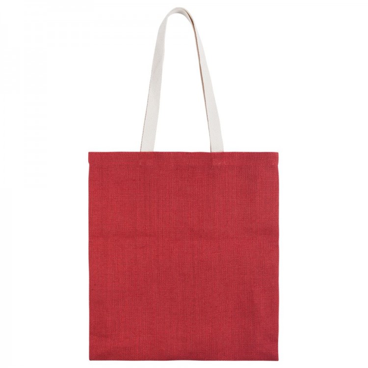 Холщовая сумка на плечо Juhu, красная Холщовая сумка на плечо Juhu, красная