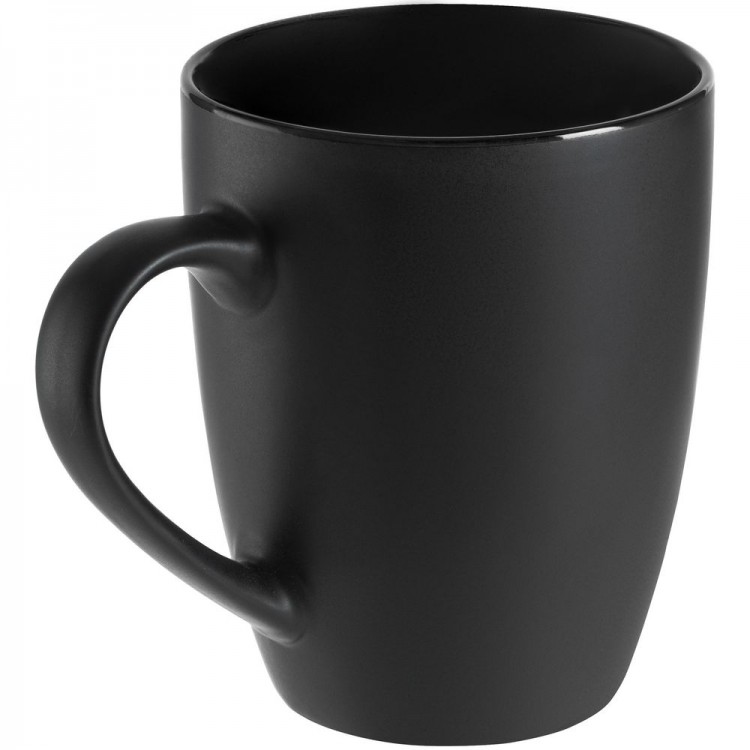 Кружка Bright Tulip, матовая, черная Кружка Bright Tulip, матовая, черная
