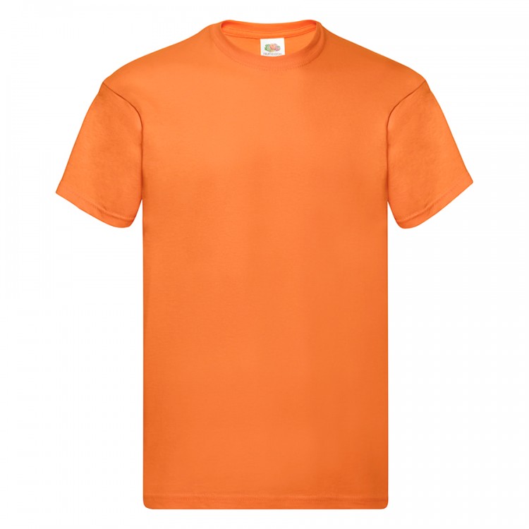Футболка мужская "Original Full Cut T", оранжевый_2XL, 100% х/б, 145 г/м2