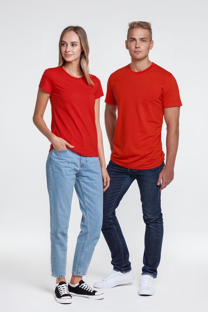Футболка унисекс T-Bolka 160, красная