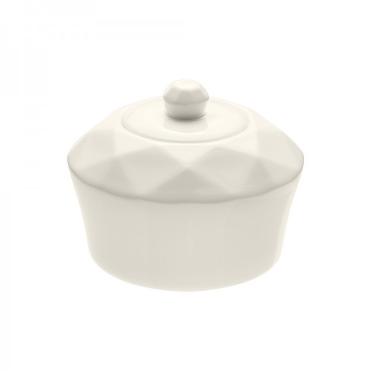 Сахарница Diamante Bianco, белая Сахарница Diamante Bianco, белая