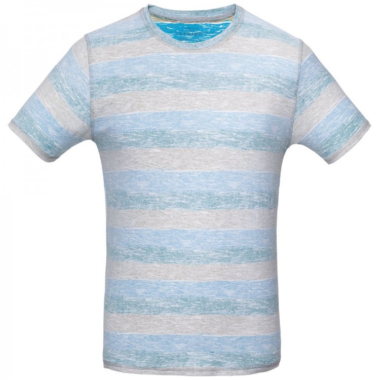 Футболка мужская Rayet двусторонняя, голубая с зеленым Футболка мужская Rayet двусторонняя, голубая с зеленым