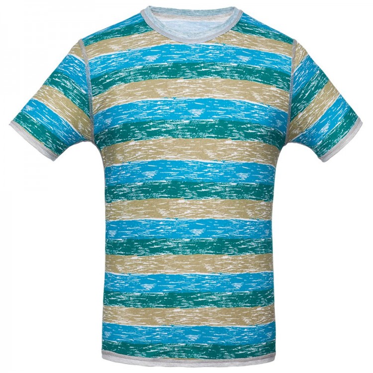 Футболка мужская Rayet двусторонняя, голубая с зеленым Футболка мужская Rayet двусторонняя, голубая с зеленым
