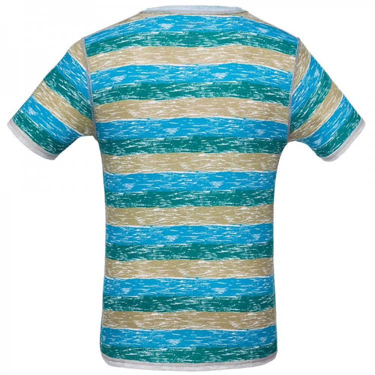 Футболка мужская Rayet двусторонняя, голубая с зеленым Футболка мужская Rayet двусторонняя, голубая с зеленым