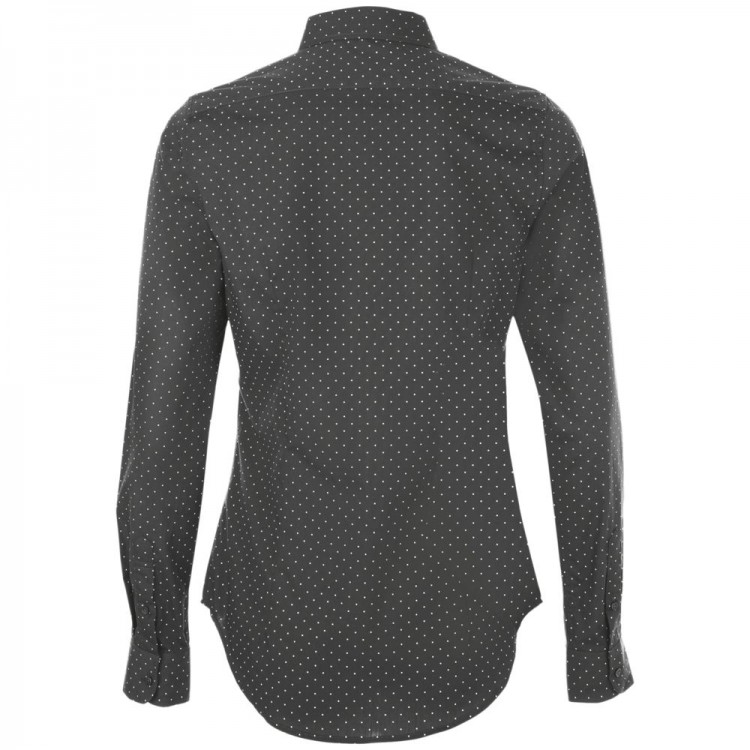 Рубашка женская Becker Women, темно-серая с белым Рубашка женская Becker Women, темно-серая с белым