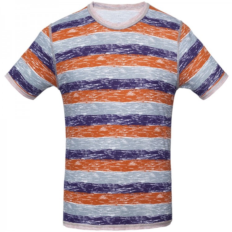 Футболка мужская Rayet двусторонняя, оранжевая с фиолетовым Футболка мужская Rayet двусторонняя, оранжевая с фиолетовым