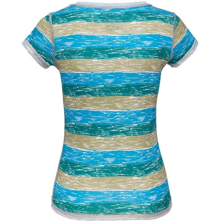 Футболка женская Rayet Lady двусторонняя, голубая с зеленым Футболка женская Rayet Lady двусторонняя, голубая с зеленым