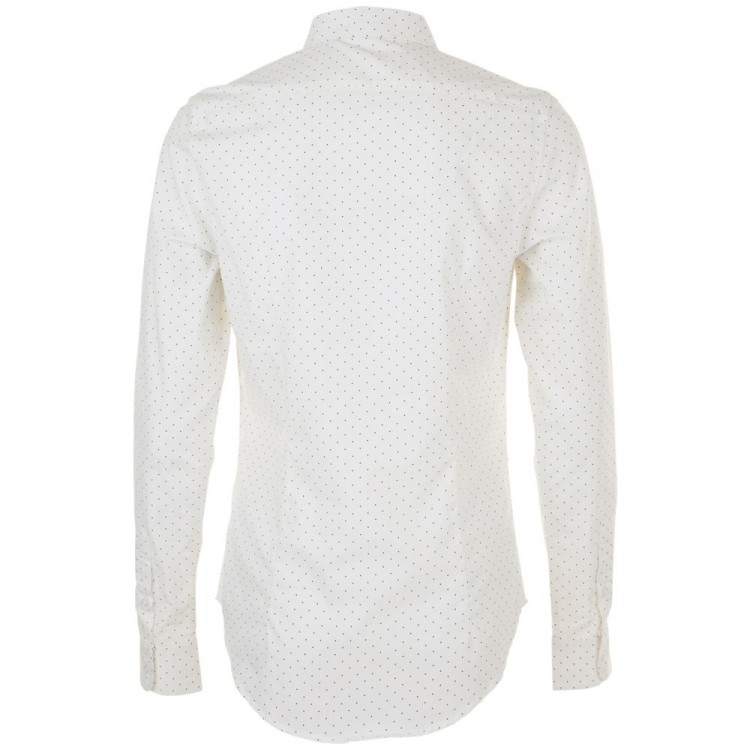 Рубашка женская Becker Women, белая с темно-синим Рубашка женская Becker Women, белая с темно-синим