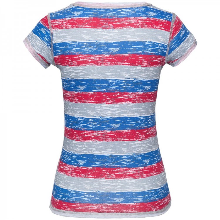 Футболка женская Rayet Lady двусторонняя, красная с синим Футболка женская Rayet Lady двусторонняя, красная с синим