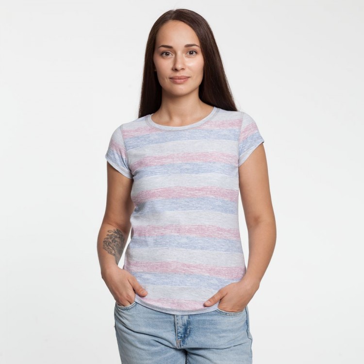 Футболка женская Rayet Lady двусторонняя, красная с синим Футболка женская Rayet Lady двусторонняя, красная с синим