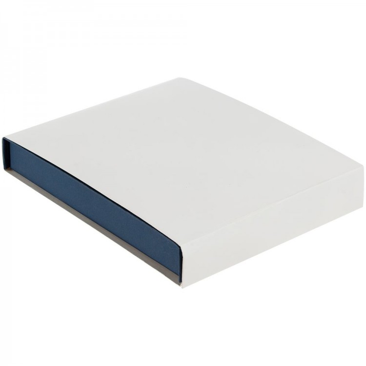 Коробка Shade под блокнот и ручку, синяя Коробка Shade под блокнот и ручку, синяя