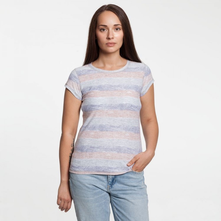 Футболка женская Rayet Lady двусторонняя, оранжевая с фиолетовым Футболка женская Rayet Lady двусторонняя, оранжевая с фиолетовым