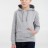 Толстовка с капюшоном детская Kirenga Kids, серый меланж