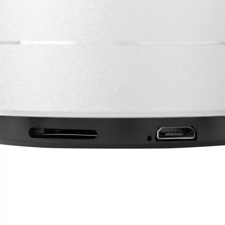 Беспроводная колонка Easy, серебристая Беспроводная колонка Easy, серебристая