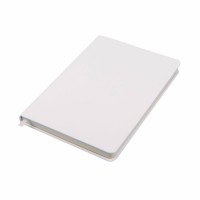 Ежедневник недатированный Pulpy, А5,  белый, кремовый блок в линейку, белый срез