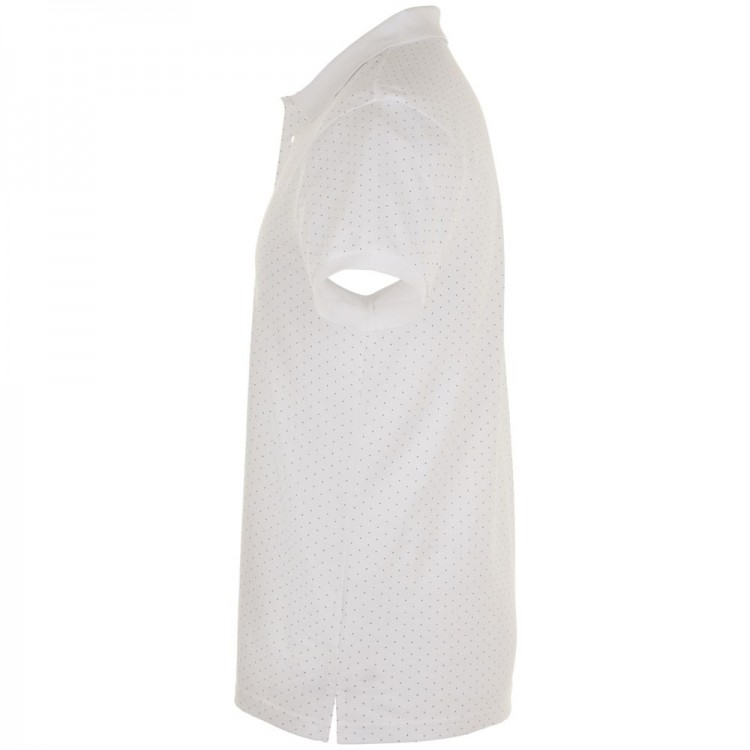 Рубашка поло мужская Brandy Men, белая с темно-синим Рубашка поло мужская Brandy Men, белая с темно-синим