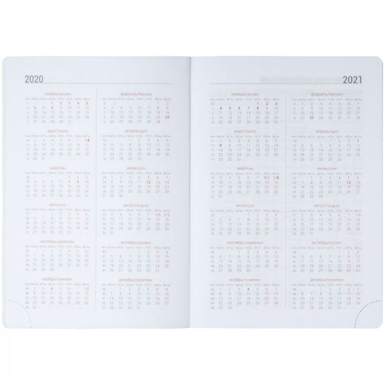 Ежедневник Gems, недатированный, бирюзовый