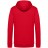 Толстовка с капюшоном унисекс Hoodie, красная