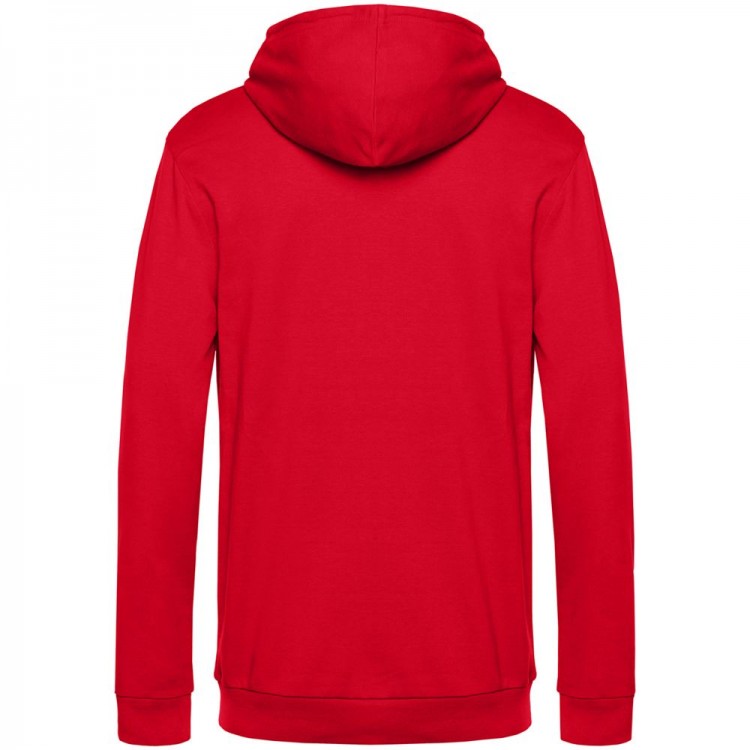 Толстовка с капюшоном унисекс Hoodie, красная Толстовка с капюшоном унисекс Hoodie, красная
