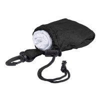 Дождевик DOMIN в чехле, черный, 9х11х5см, черный, полиэтилен, полиэстер