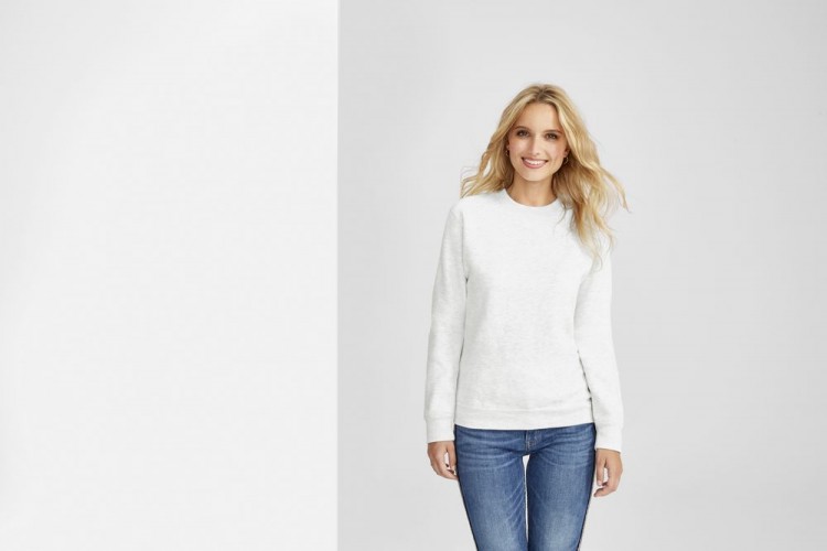 Толстовка New Supreme 280, серый меланж